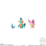 【定番単品販売】27 ポケモンスケールワールド ホウエン地方  ミズゴロウ＆ヌマクロー＆エネコ