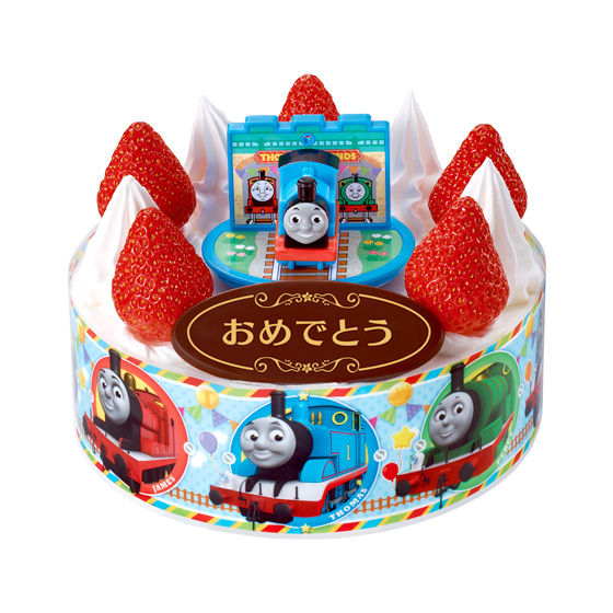 キャラデコお祝いケーキ きかんしゃトーマス 発売日 18年2月日 バンダイ キャンディ公式サイト