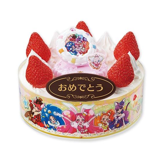 キャラデコお祝いケーキ　キラキラ☆プリキュアアラモード