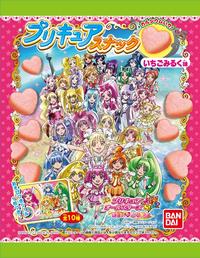 プリキュアスナック いちごみるく味