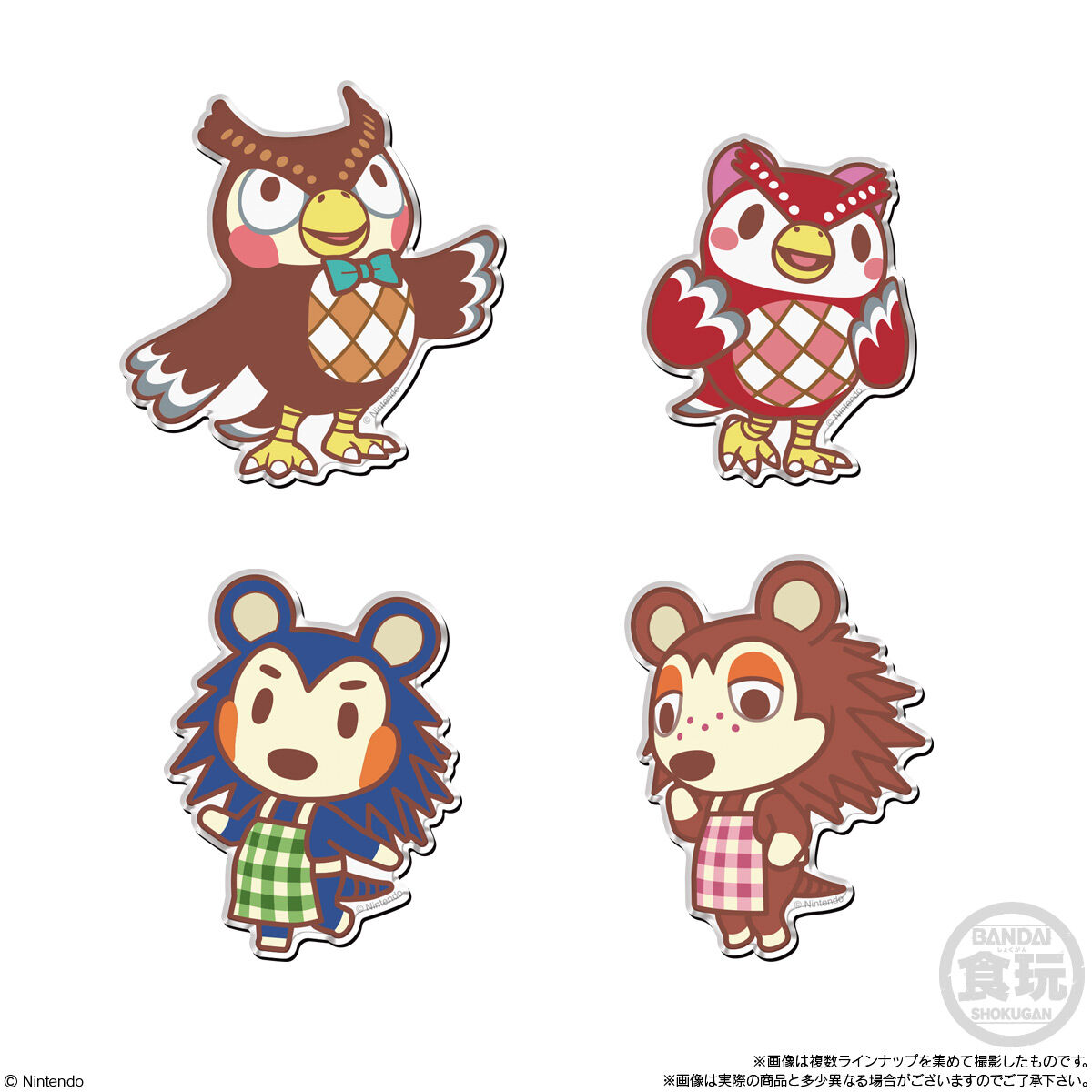 どうぶつの森 キャラマグネッツ｜発売日：2026年8月10日｜バンダイ