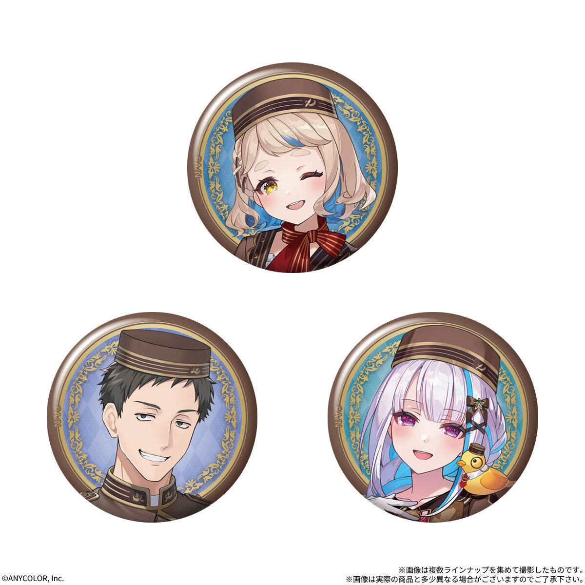 にじさんじ 缶バッジビスケット4｜発売日：2026年9月21日｜バンダイ