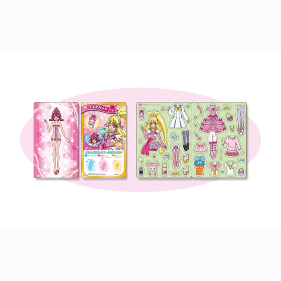 プリキュアキラキラきせかえシールでコーディネート！｜発売日