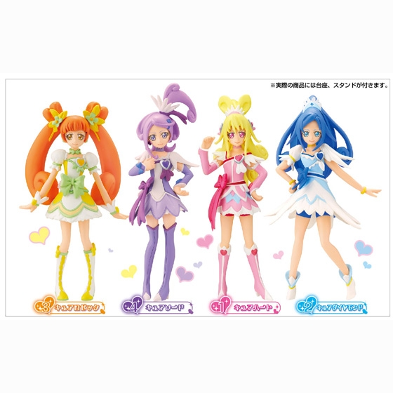 ドキドキプリキュア　キューティーフィギュア