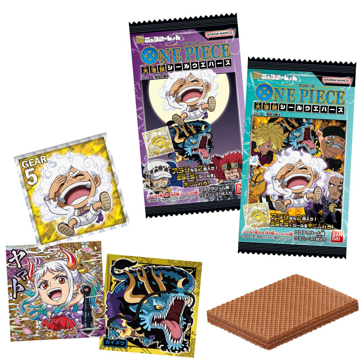 ONE PIECE　ニカルフィGEAR5  全2種セット