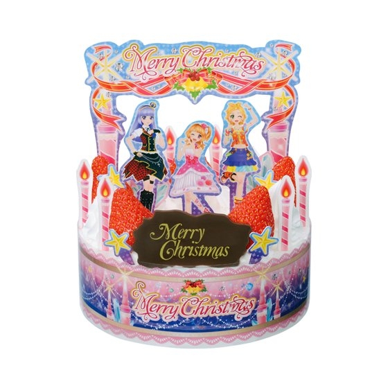 キャラデコクリスマス アイカツ スターナイトメロディーステージケーキ 発売日 14年12月 バンダイ キャンディ公式サイト