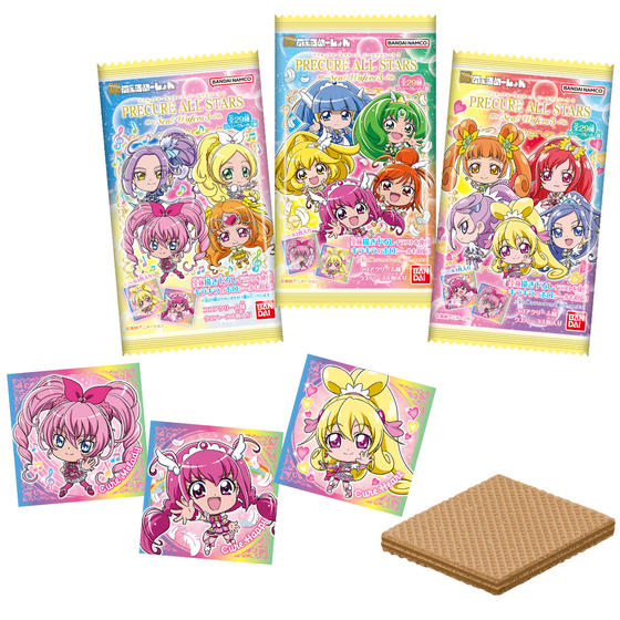 にふぉるめーしょん プリキュアオールスターズ シールウエハース3