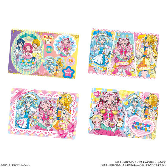 ｈｕｇっと プリキュア ポップコーンスナック ソルト味 いちごキャラメル味 発売日 18年2月5日 バンダイ キャンディ公式サイト