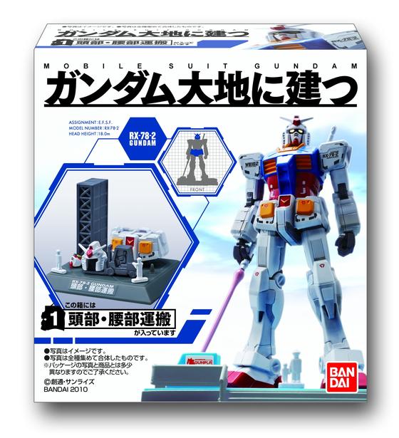 MOBILE SUIT GUNDAM　ガンダム大地に建つ