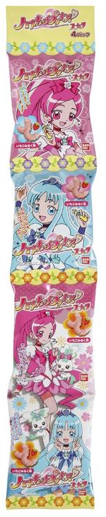 ハートキャッチプリキュア！スナック４連包いちごみるく味