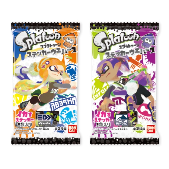 スプラトゥーン ウエハース シール イカすステッカー