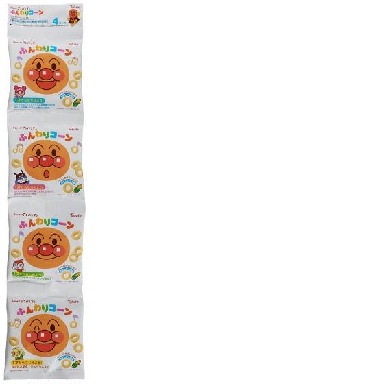 それいけ！アンパンマンふんわりコーン４連包　やさしいしお味