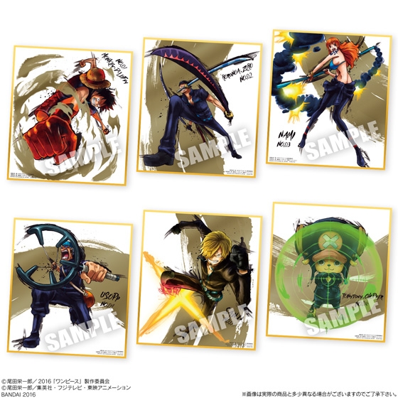 One Piece 色紙art 発売日 16年8月9日 バンダイ キャンディ公式サイト