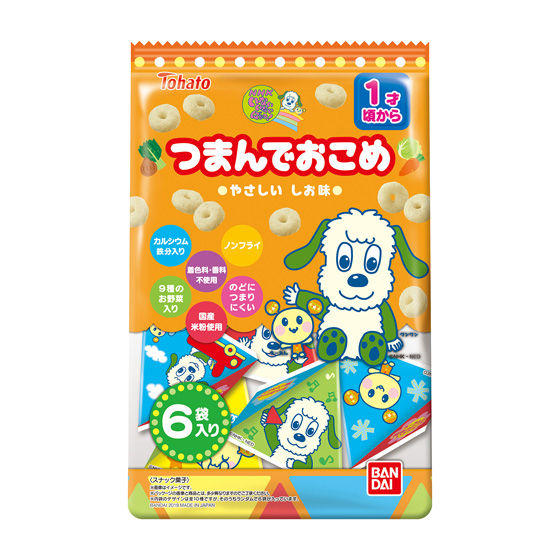 NHKいないいないばあっ！つまんでおこめ　やさしいしお味