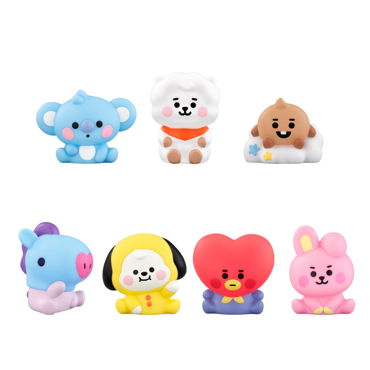 BT21 フレンズ+2 コンプリートセット BTS マスコット フィギュア