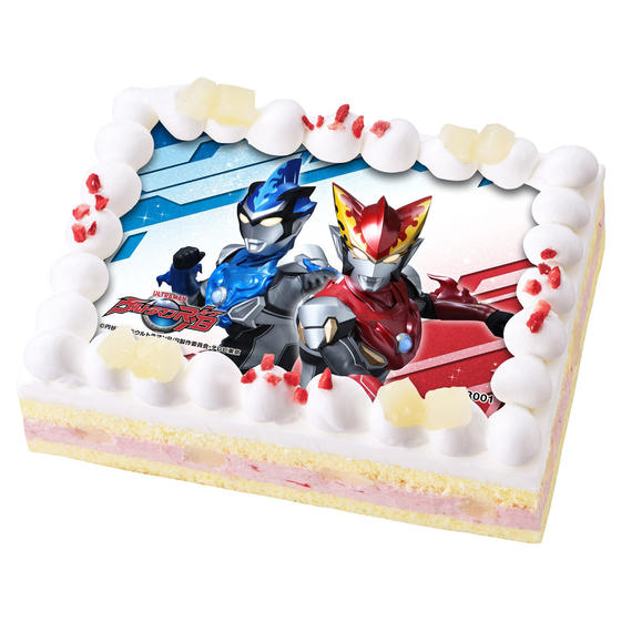 キャラデコプリントケーキ ウルトラマンR／B（ルーブ）