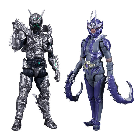掌動-XX 仮面ライダーSHADOWMOON＆蟷螂怪人セット【プレミアムバンダイ限定】