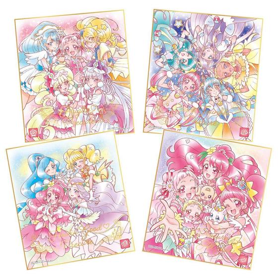 プリキュア色紙ART-メモリアルセット-【プレミアムバンダイ限定】