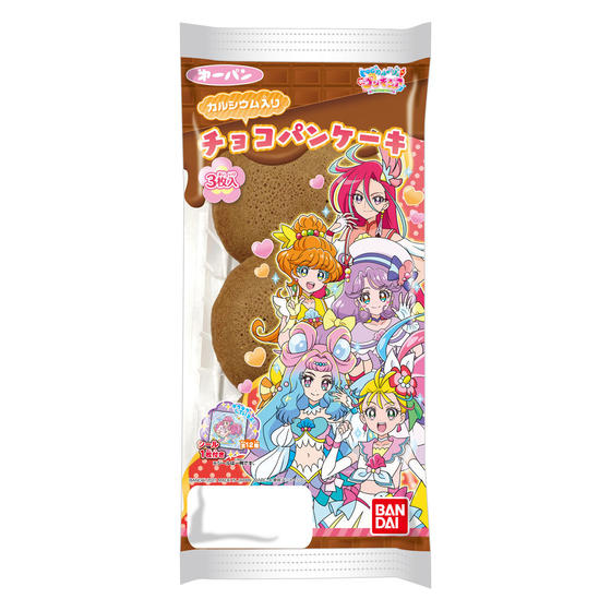 トロピカル～ジュ！プリキュア 　チョコパンケーキ3枚入