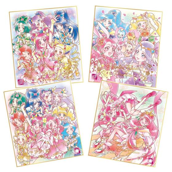 プリキュア色紙ART　メモリアルセット−Second−【プレミアムバンダイ限定】