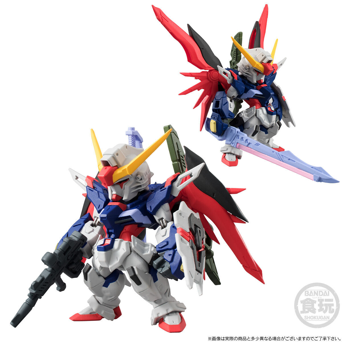 FW GUNDAM CONVERGE 機動戦士ガンダムSEED DESTINY 3体セット