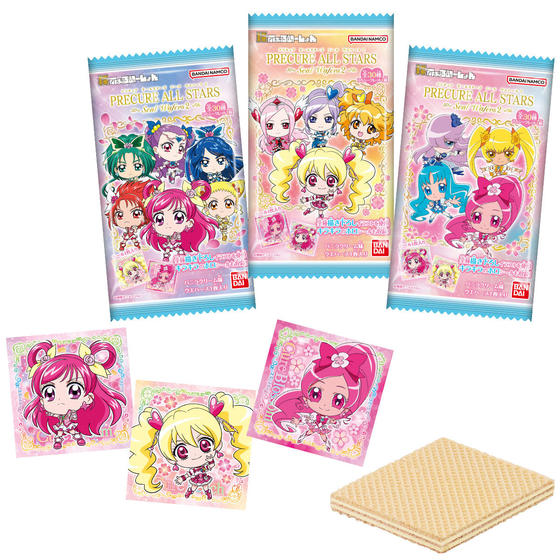 にふぉるめーしょん プリキュアオールスターズ シールウエハース2