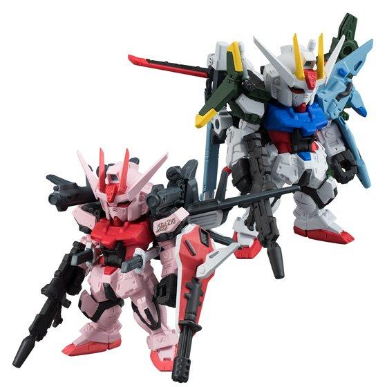 FW GUNDAM CONVERGE：CORE パーフェクトストライクガンダム ／ストライクルージュ（I.W.S.P.）同時購入セット
