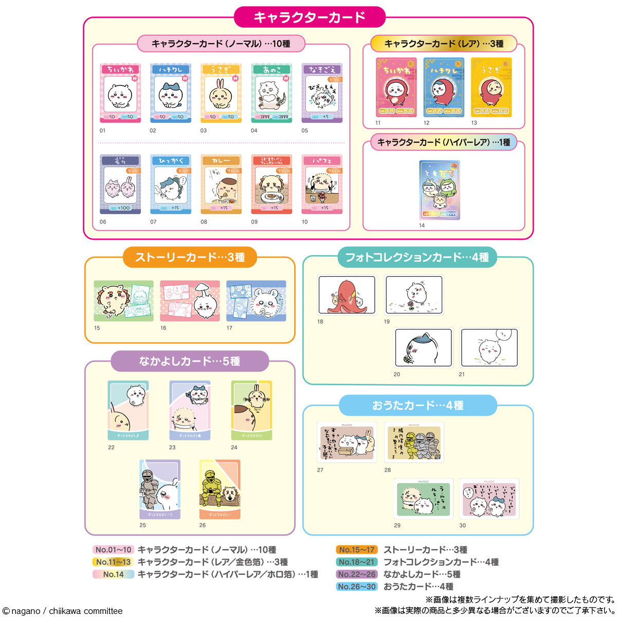 ちいかわ コレクションカードグミ 3｜発売日：2023年5月8日｜バンダイ 