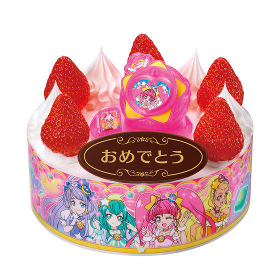 キャラデコお祝いケーキ スター☆トゥインクルプリキュア