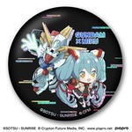 ガンダム×初音ミクコラボ記念缶バッジセット