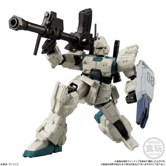 レビュー バンダイ食玩 機動戦士ガンダム Gフレーム08 23A/23F