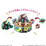 キャラデコお祝いケーキ 仮面ライダーゼッツ (チョコクリーム)(5号サイズ)【2025年12月発送・クリスマス予約】