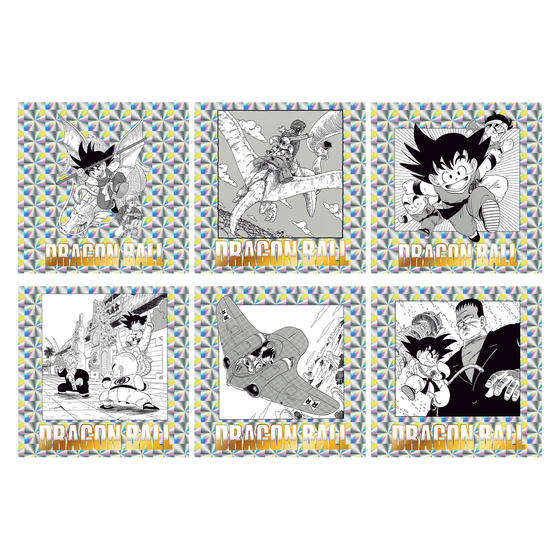 ドラゴンボール40周年記念 オリジナルイラストレーション シールウエハース２