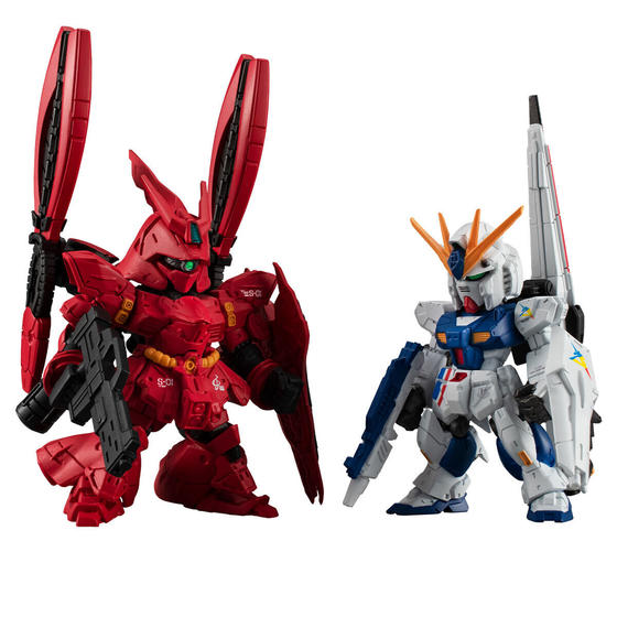 FW GUNDAM CONVERGE CORE RX-93ff νガンダム & MSN-04FF サザビーセット【プレミアムバンダイ限定】