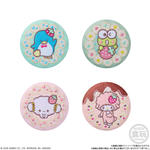 サンリオキャラクターズ 刺繍缶バッジビスケット4