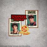 Stranger Things ステッカーつきポテトスティック Wチーズ味