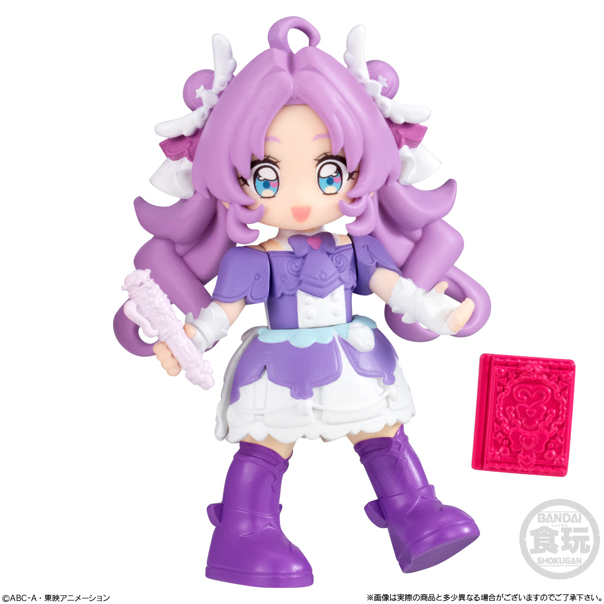 Détail de finition d’une figurine Detective Precure Purikyuto