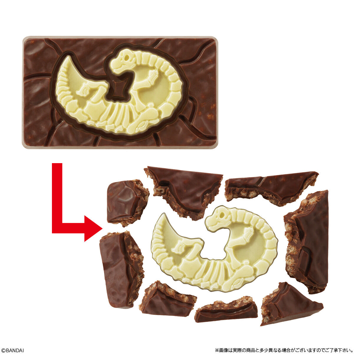 キャラパキ発掘恐竜チョコ 大袋 ハロウィンver._5