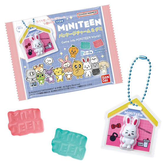 MINITEEN パッケージチャーム&グミ