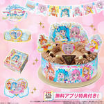 キャラデコパーティーケーキ  ひろがるスカイ！プリキュア(チョコクリーム)[5号サイズ]