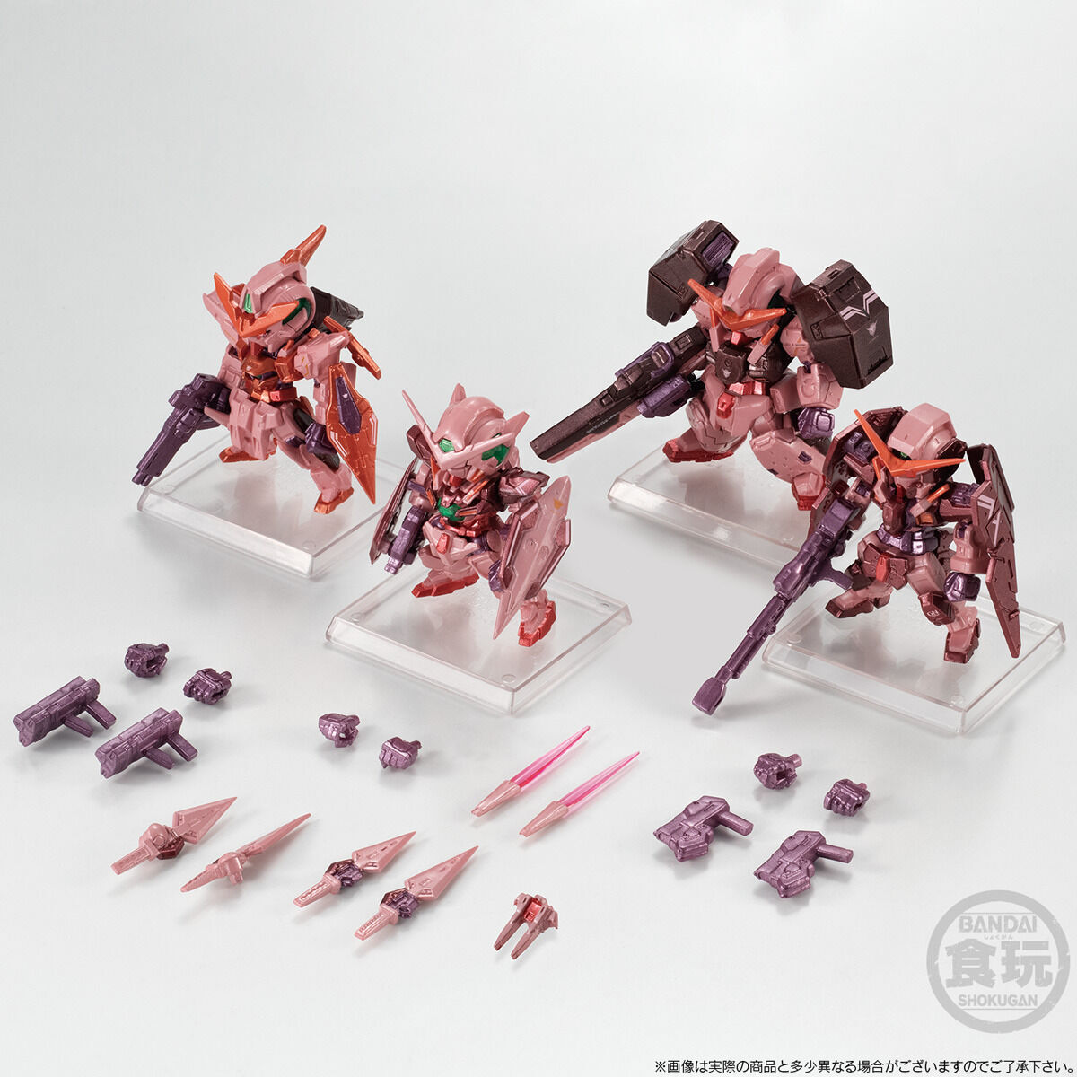 FW GUNDAM CONVERGE CORE 機動戦士ガンダム00 トランザムセット