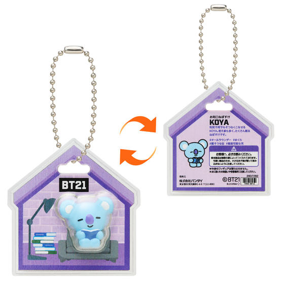 BT21 パッケージチャーム＆チョコボーロ