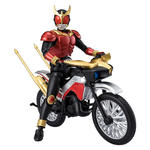 S.I.C 仮面ライダークウガ マイティフォーム＆トライチェイサー2000 仮面ライダークウガ」25周年記念としてマイティフォーム姿で立体