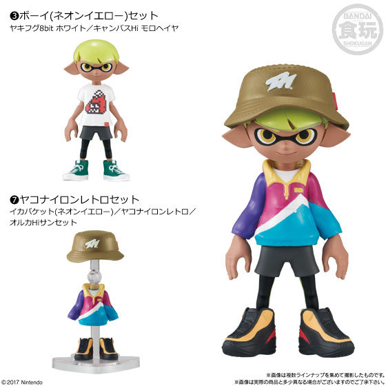 スプラトゥーン２ きせかえギアコレクション３｜発売日：2018年10月1日 ...