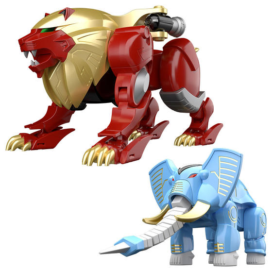 SMP[SHOKUGAN MODELING PROJECT] 百獣合体 ガオライオン＆ガオエレファント【再販：2027年5月発送】