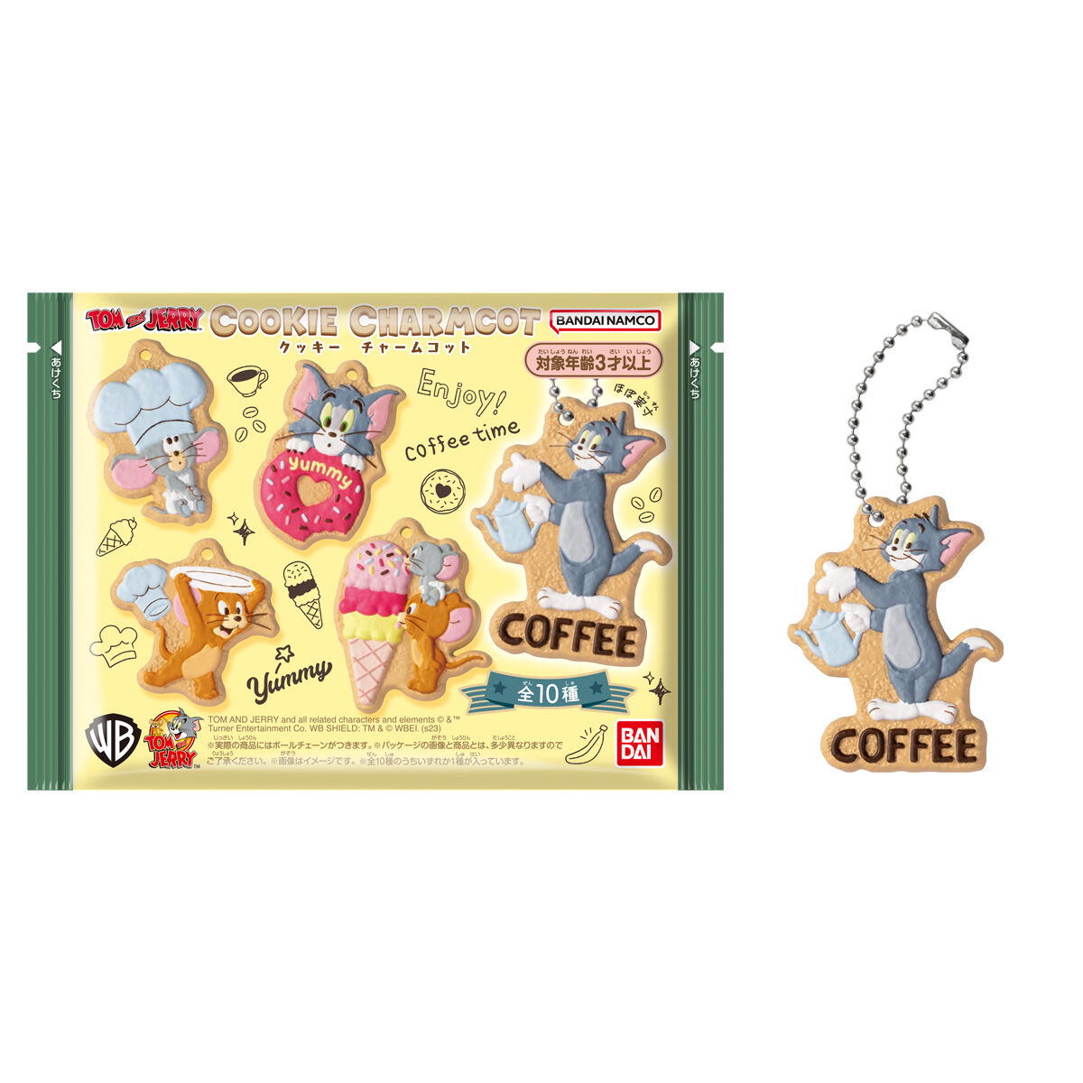 TOM and JERRY COOKIE CHARMCOT｜発売日：2023年10月30日