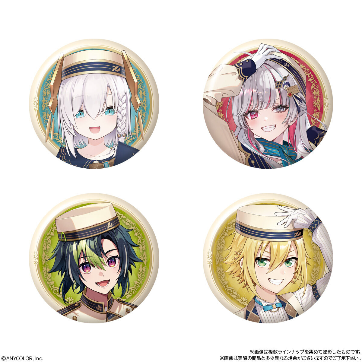 にじさんじ 缶バッジビスケット2｜発売日：2026年5月18日｜バンダイ