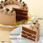 キャラデコお祝いケーキ 騎士竜戦隊リュウソウジャー(5号サイズ)(チョコクリーム)