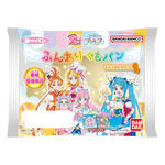 ひろがるスカイ！プリキュア　ふんわりくもパン　キャラメルクリーム