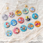 Disney Characters 刺繍缶バッジビスケット3